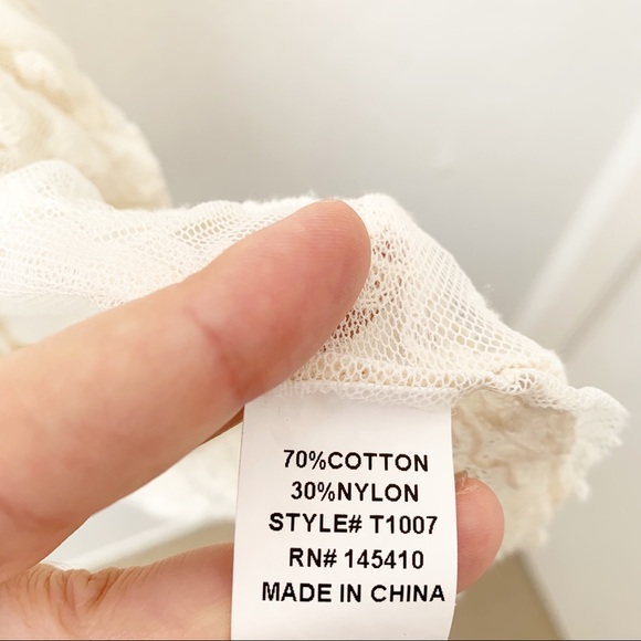 Michael Farrell Lace Tunic Tank - Picture 4 of 6